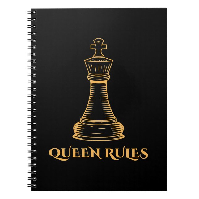 Cuaderno Queen Rules (Frente)