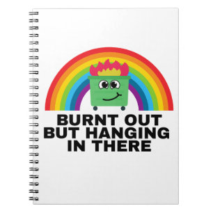 Cuaderno Quemado pero colgando en este bloc de notas en esp