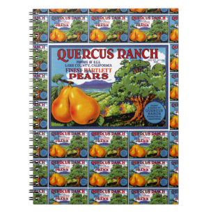 Cuaderno Quercus Ranch Pears multi print