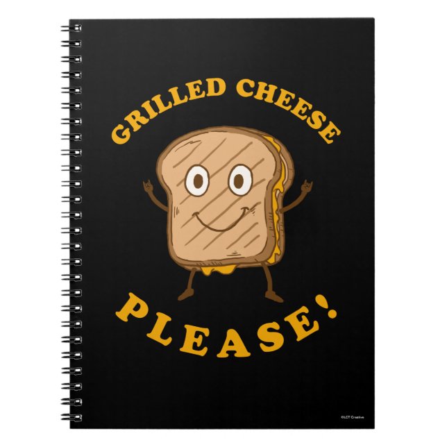 Cuaderno Queso a la parrilla, por favor (Frente)