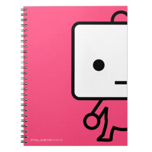 Cuaderno - queso de soja - rosa