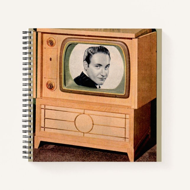 Cuaderno ¿Quién está en la TV (Anverso)