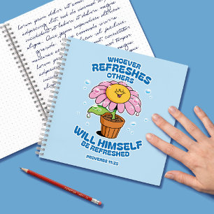 Cuaderno Quien Refresca a Otros Será Refrescado