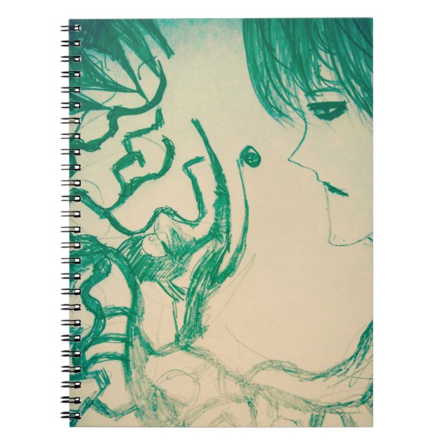 Cuaderno ¿quieres que te convenza un monstruo verde? (Frente)