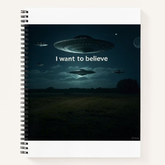 Cuaderno Quiero creer (Anverso)