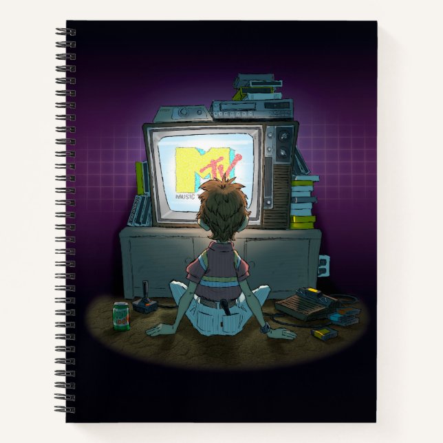Cuaderno "Quiero mi MTV" de 8,5 x 11" (Anverso)