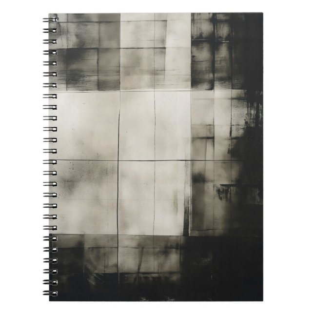 Cuaderno Quiet Grid: A Study in Stillness (Frente)