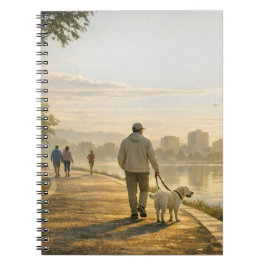 Cuaderno Quiet Morning Walk – Classic Spiral Notebook
