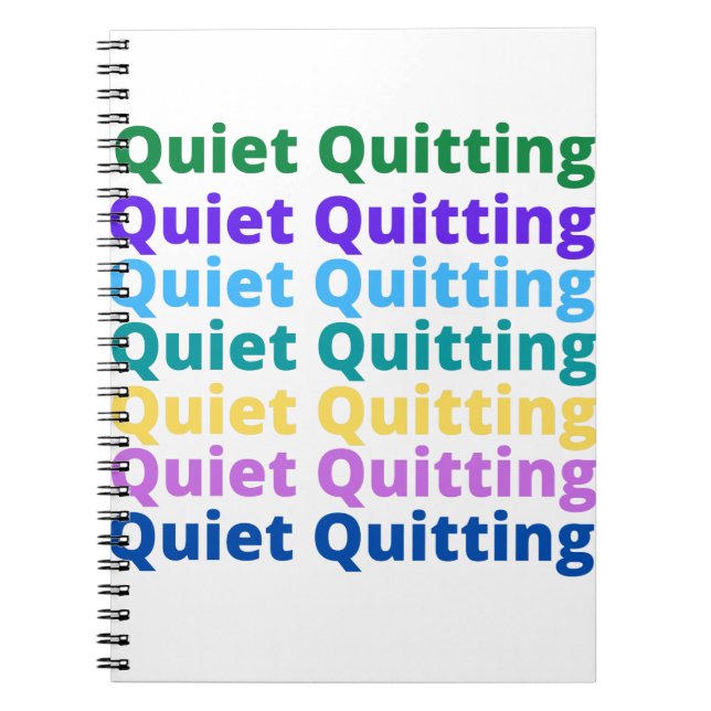 Cuaderno Quiet quitting (Frente)