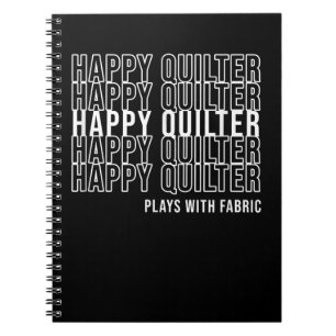 Cuaderno Quilters De Citas De Citas De Cables Graciosas Jue