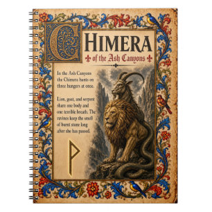 Cuaderno Quimera, Arte de Bestiario Medieval