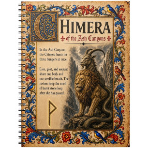 Cuaderno Quimera, Arte de Bestiario Medieval