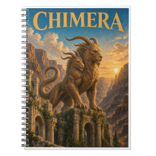 Cuaderno Quimera, Monstruo de Fantasía Gótica