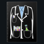 Cuaderno Química Halloween Funny Science Lab<br><div class="desc">Laboratorio de Ciencia Gracioso de Química Halloween. Científico De Equipo De Laboratorio Químico.</div>