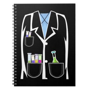 Cuaderno Química Halloween Funny Science Lab