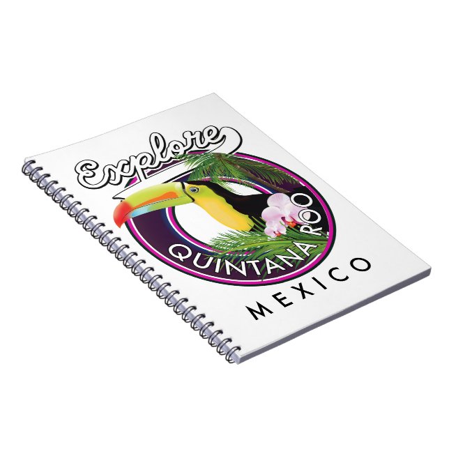 Cuaderno Quintana Roo holbox playa méxico. (Lado Derecho)