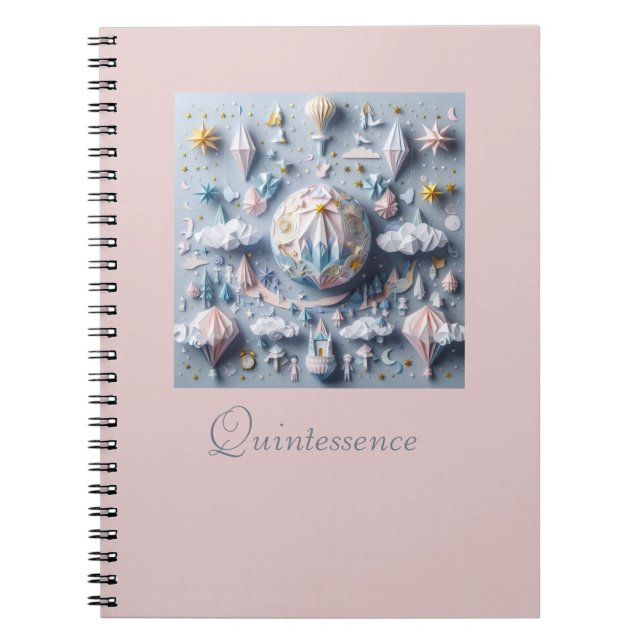 Cuaderno Quintessence Oragami World Notebook (Frente)