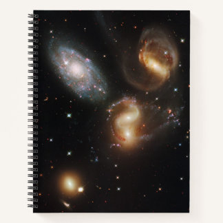 Cuaderno Quinteto de Stephan: Un desastre galáctico