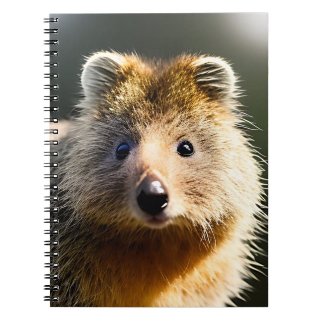 Cuaderno Quintin The Ginger Quokka, portátil (Frente)
