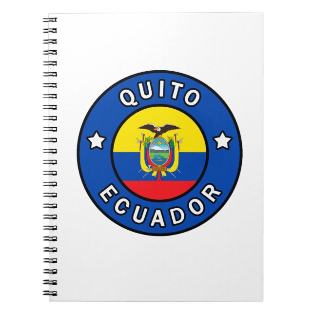 Cuaderno Quito Ecuador (Frente)
