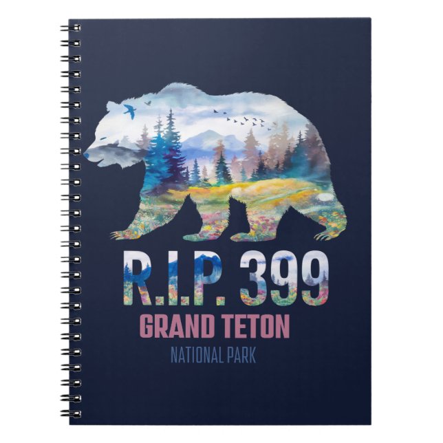 Cuaderno R.I.P. 399 Reina del oso de los tetones (Frente)