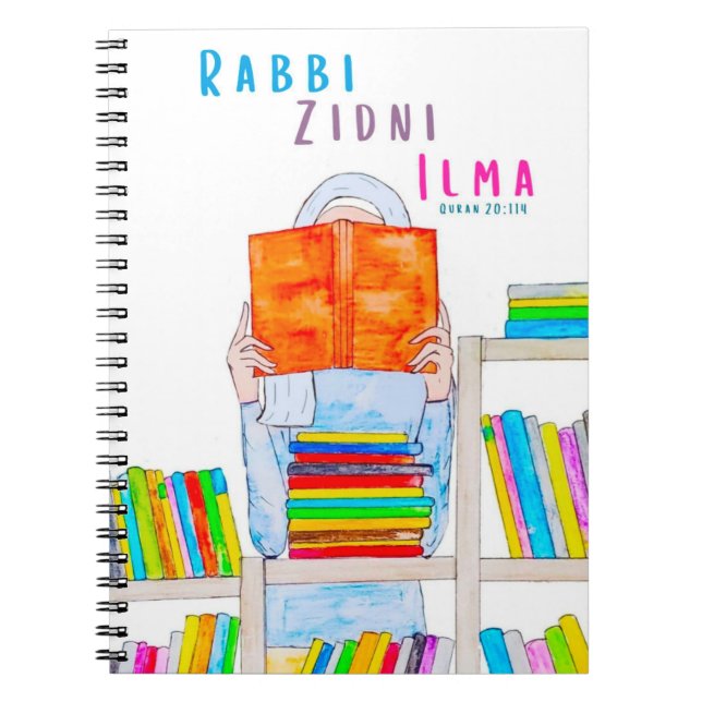 Cuaderno Rabbi Ziddni Ilma - Estacionario para portátiles (Frente)