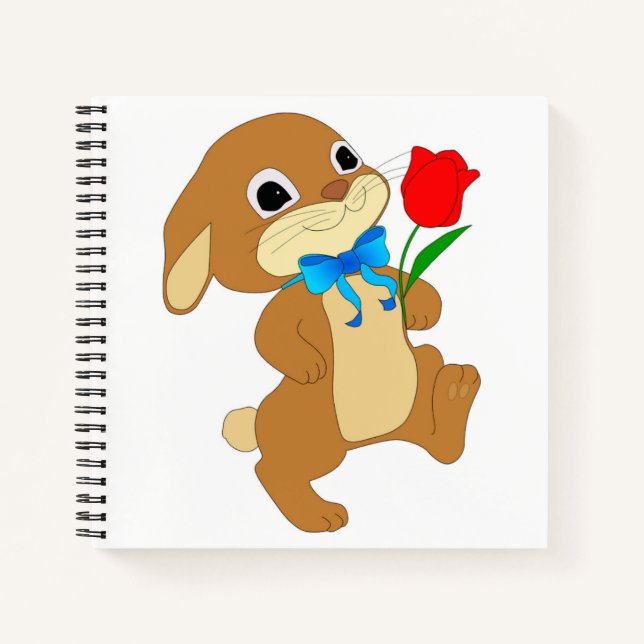 CUADERNO RABBIT IN LOVE (Anverso)