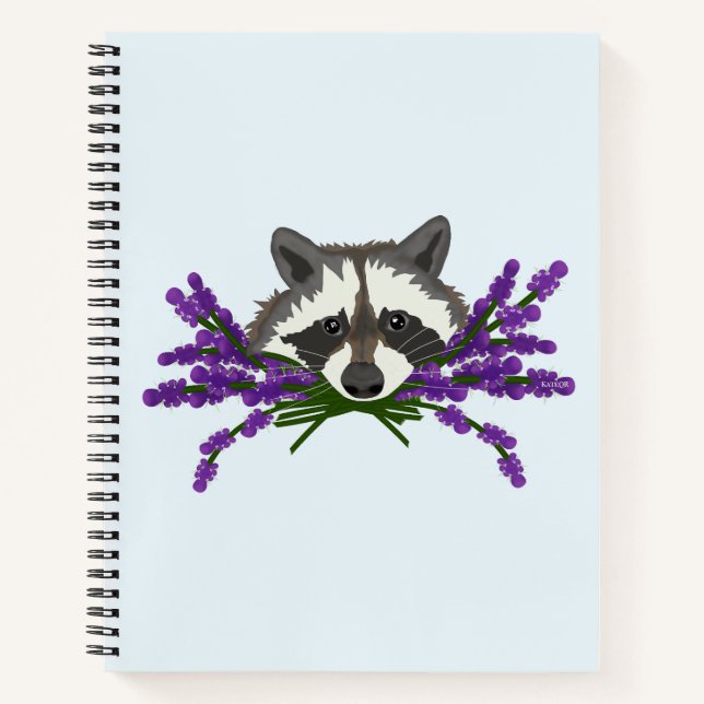 Cuaderno Racco con lavanda. (Anverso)