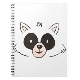 Cuaderno Raccoon Face