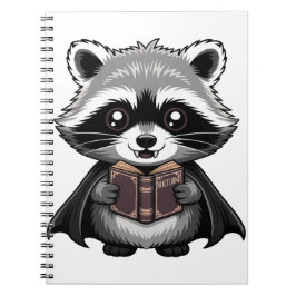 Cuaderno Raccoon Gótico Vampire Bookish