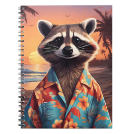 Cuaderno Raccoon Holiday