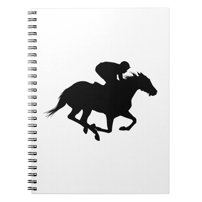 Cuaderno Race Horse Silhouette (Frente)