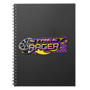 CUADERNO RACEROS CALLEJEROS BURNING WHEEL CLUB