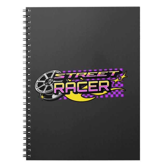 CUADERNO RACEROS CALLEJEROS BURNING WHEEL CLUB (Frente)