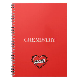 Cuaderno Rachel Red