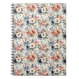 Cuaderno Racimos de acuarela pintados a mano de alta gama