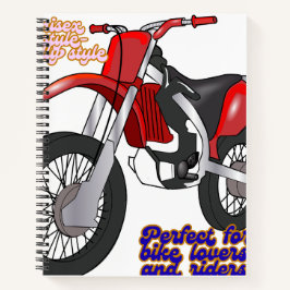 Cuaderno Racing Dirt Bike Art