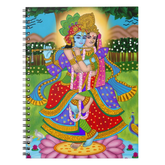 Cuaderno Radha Krishna Notebook (Frente)