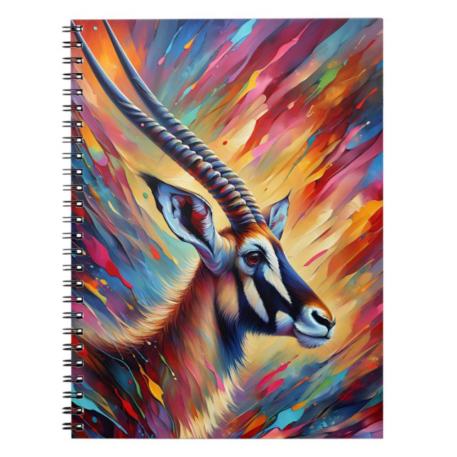 Cuaderno Radiant Gazelle Horizon (Frente)