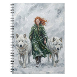 Cuaderno Radiant Peace Dove Lantern Imbolc Snowdrops Art