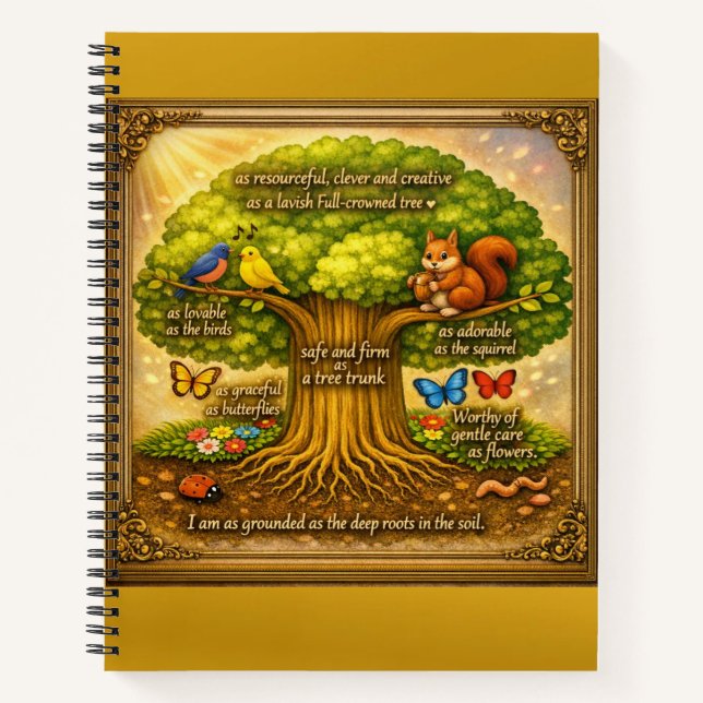 Cuaderno Radiant Visiontree (Anverso)