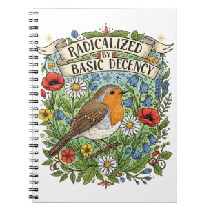 Cuaderno Radicalizado por la estética del arte decente bási
