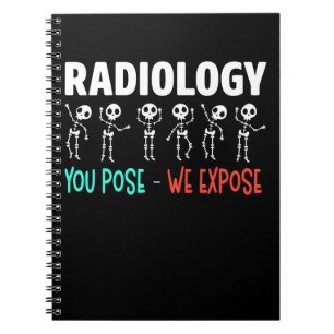Cuaderno Radiología Humor Xray Skeletons Radiólogo