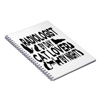 Cuaderno Radiólogo Cat Lover