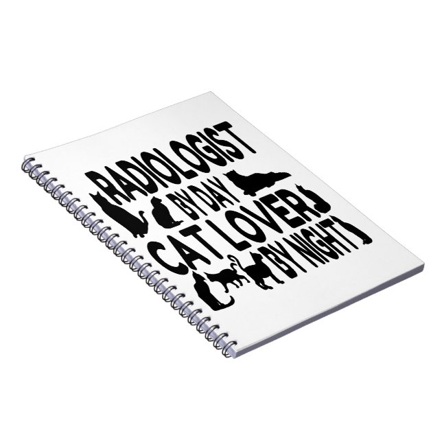 Cuaderno Radiólogo Cat Lover (Lado Derecho)