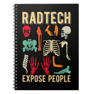 Cuaderno Radiólogo Esqueletos Radiología divertida Xray