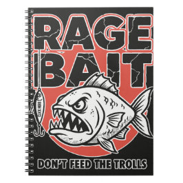 Cuaderno Rage Bait, Don’t Feed The Trolls