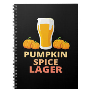 Cuaderno Ragón de especias de calabaza, camiseta de especia
