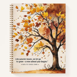 Cuaderno Raíces de Otoño, Nuevos Comienzos – De vuelta al c