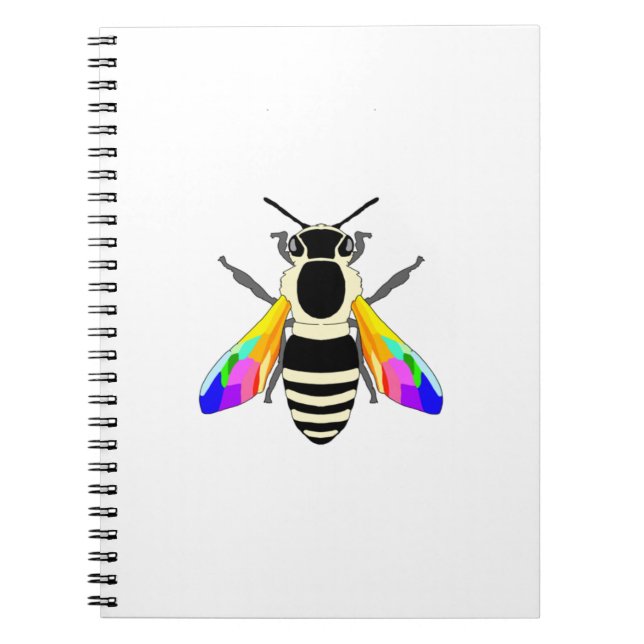 Cuaderno Rainbow Bee Lined (Frente)